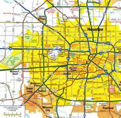 map of areas
