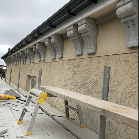 plastering work