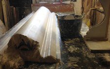plastering