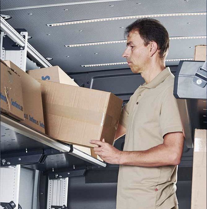 inrichten bedrijfswagen sortimo fr5