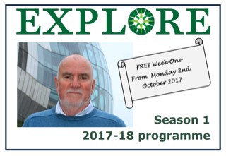 Click on cover image to download the programme Explore lifelong learning 2017 Season 1 2017-18 programme cover adult education
