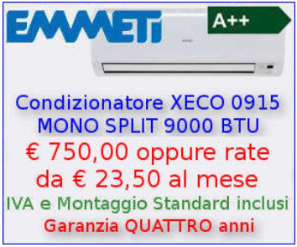Promozione Emmeti