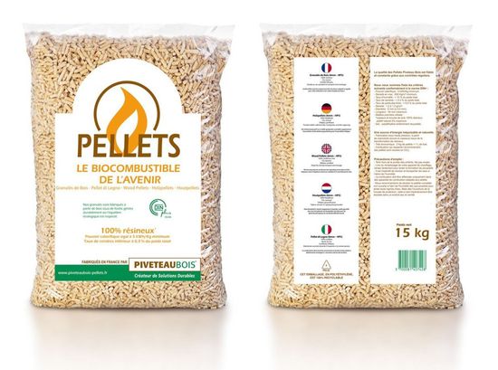 Sacco di pellet 15 kg