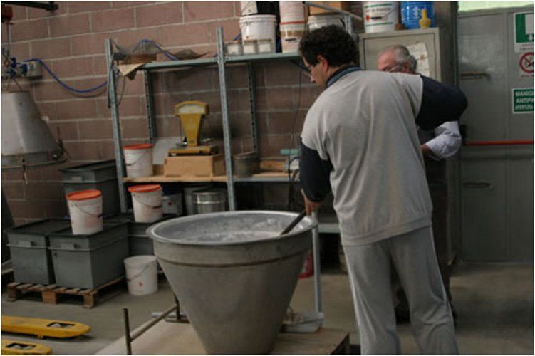 the manual processing of mixtures