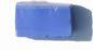 cornflower blue varnished tile