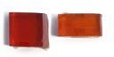 cubetto trasparente color rosso