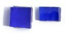 cubetto trasparente color blu scuro