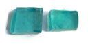 cubetto trasparente color verde acqua