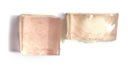 cubetto trasparente color rosa antico