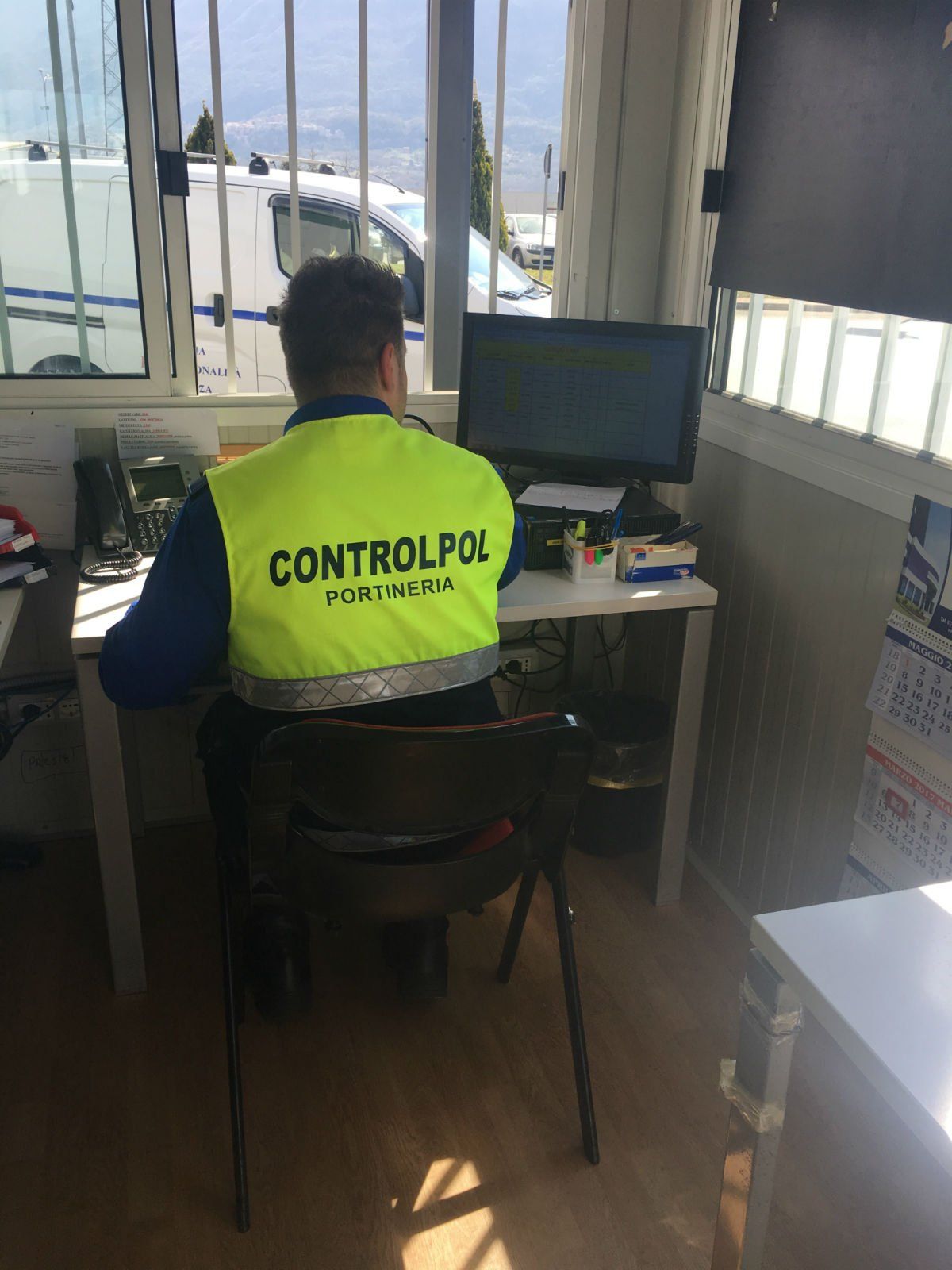 tecnico di portineria