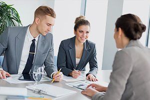 accountants discussing