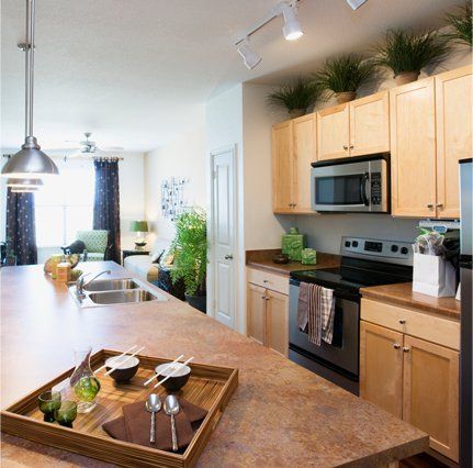 Kitchen with White Ceiling — Custom Plastics Shop, Ontario, CA