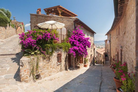 centro storico in collina