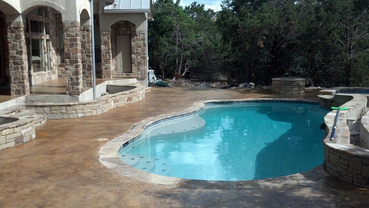 Swimming Pool — Helotes, TX — Easter Concrete Contracting