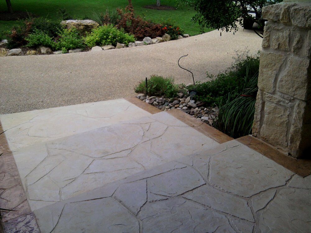 Arizona Flag Stone — Helotes, TX — Easter Concrete Contracting