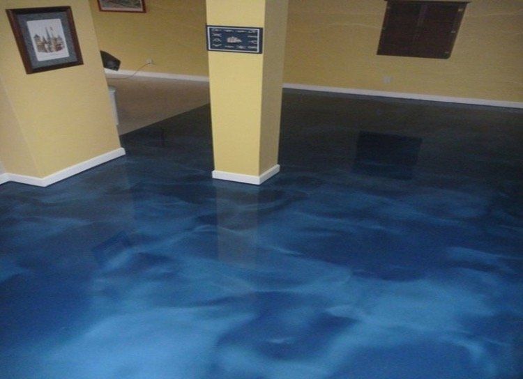 Blue Marble Flooring — Helotes, TX — Easter Concrete Contracting
