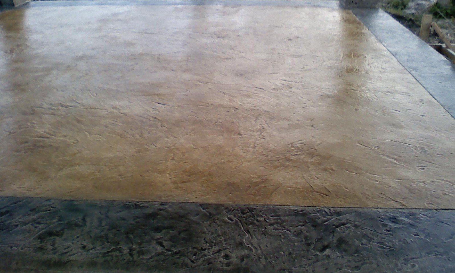 Yellow Star Laminated on the Floor — Helotes, TX — Easter Concrete Contracting