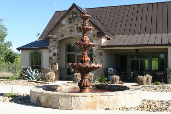 Fountain — Helotes, TX — Easter Concrete Contracting