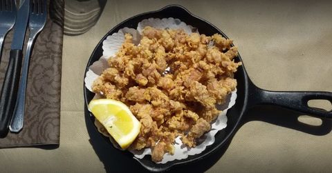 Fritto misto, fritto misto di pesce, menù di pesce,