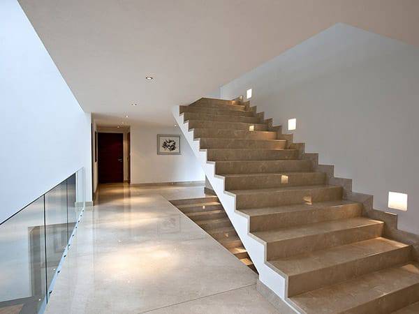 Marble staircase