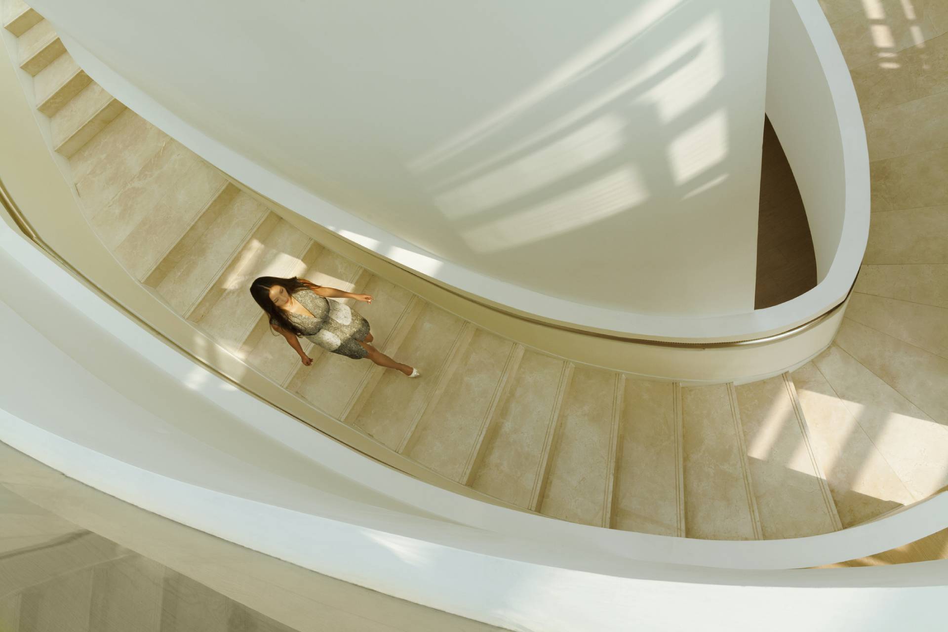 Marble staircase