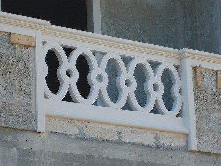 Marble balustrade