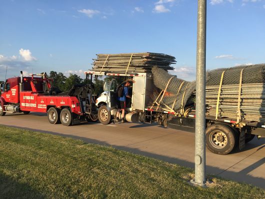 Customer wants his car to be towed away to the repair shop in Boonville, AR