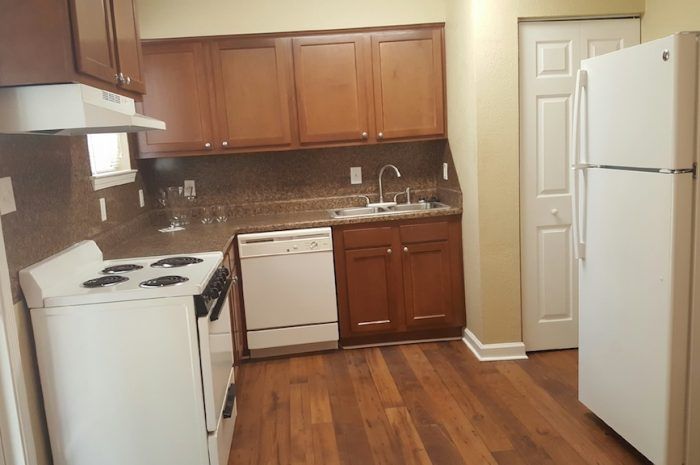Wood Floor Kitchen