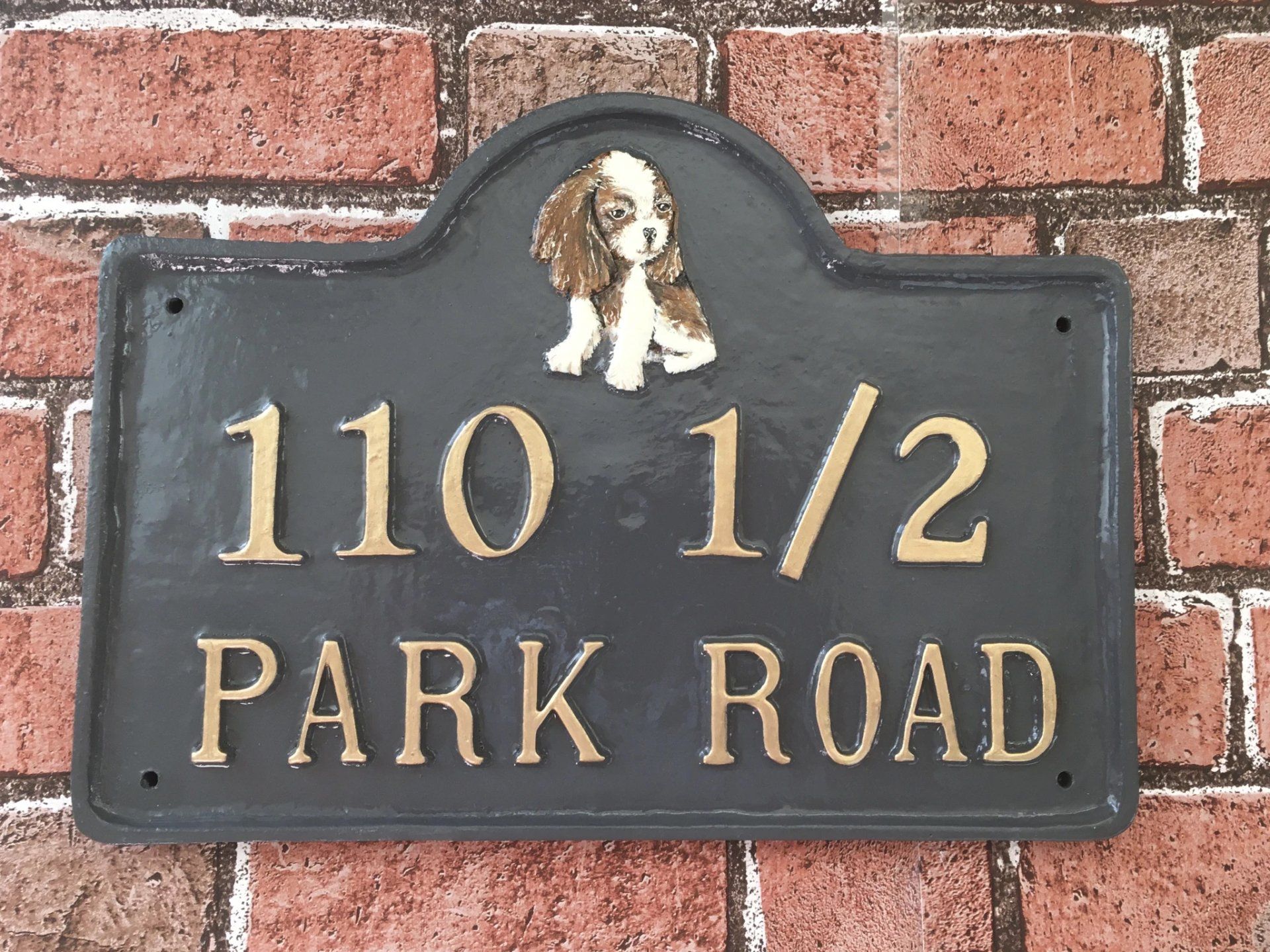 Park road house sign