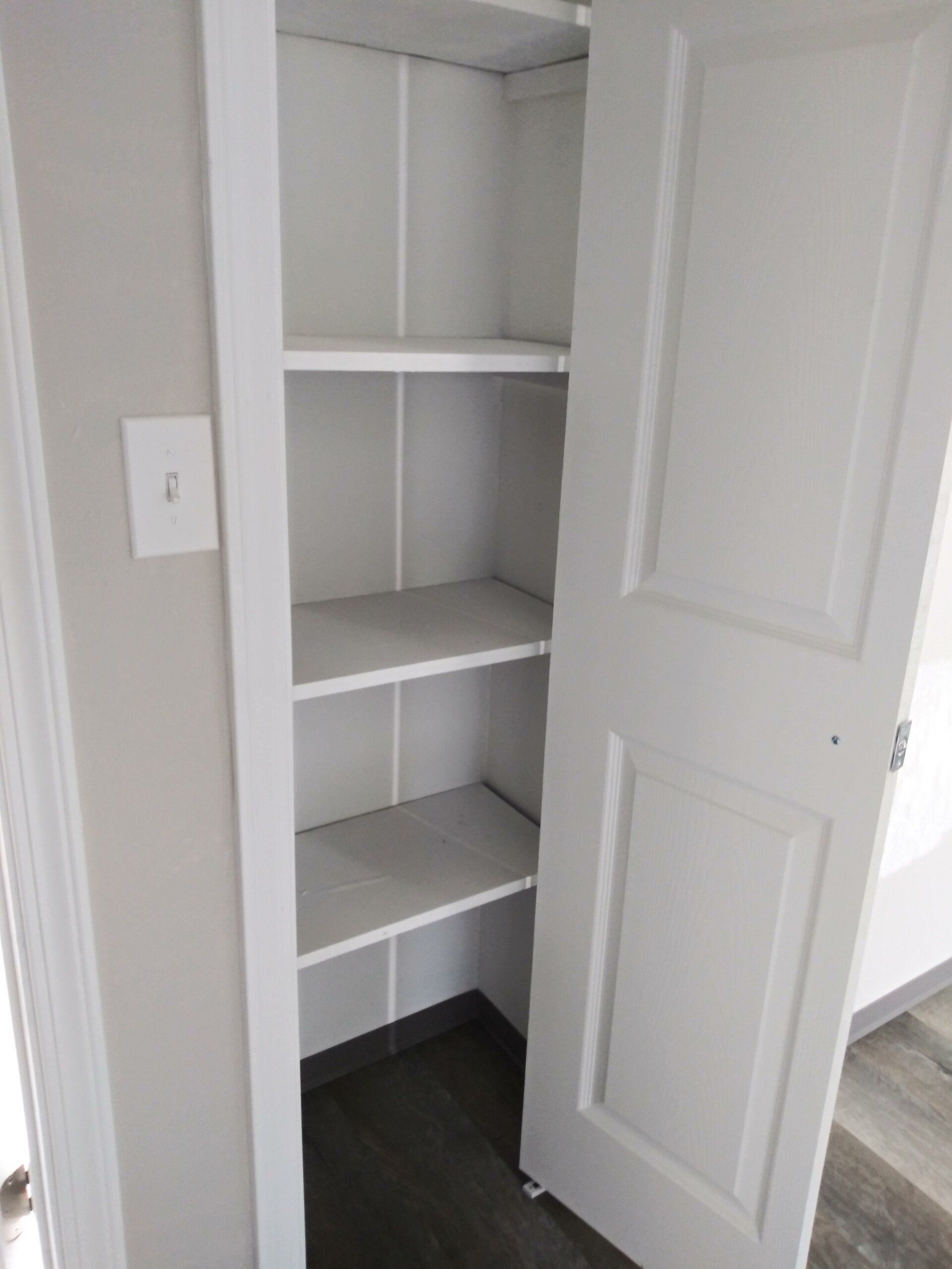 Forest Grove 4-Plex closet