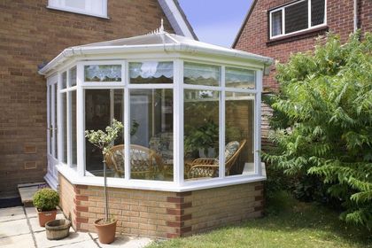 Cleaning of conservatory