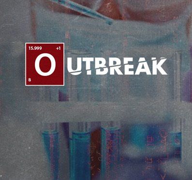 A poster with the word outbreak on it