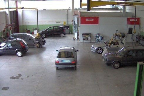 Garage di un'officina
