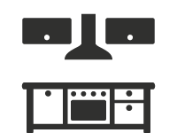 Icon of kitchen interior