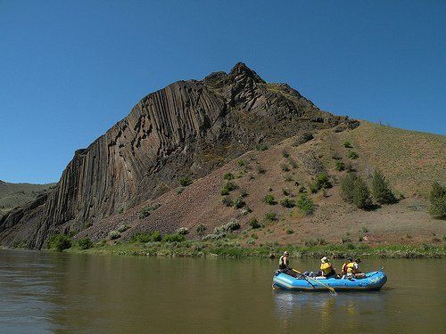  Here, our guests are enjoying the scenery of John Day River without the distractions of the outside world.  