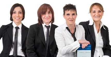 foto di gruppo dipendenti del Back office