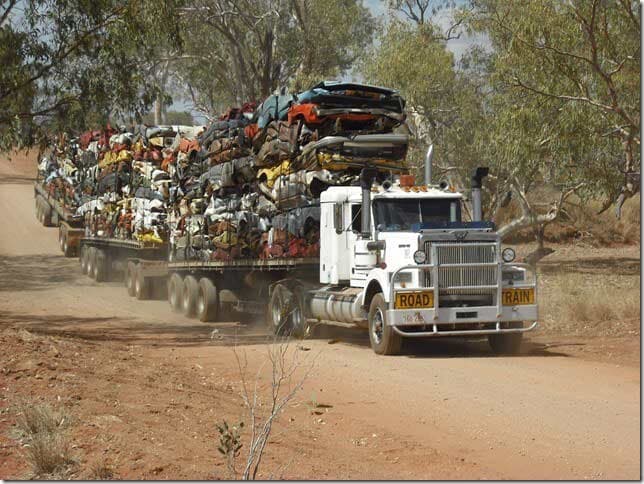 Truck 22 — Metal Recycling in Alice Springs, NT