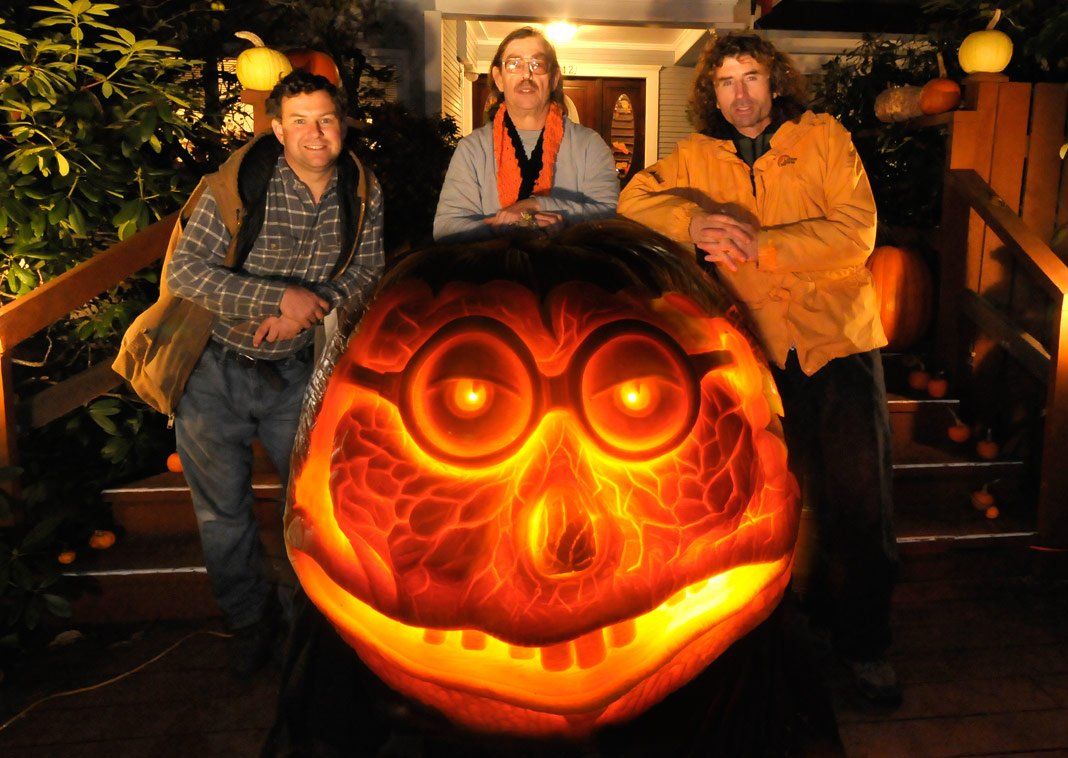 vancouver, pumpkin carving, art, halloween