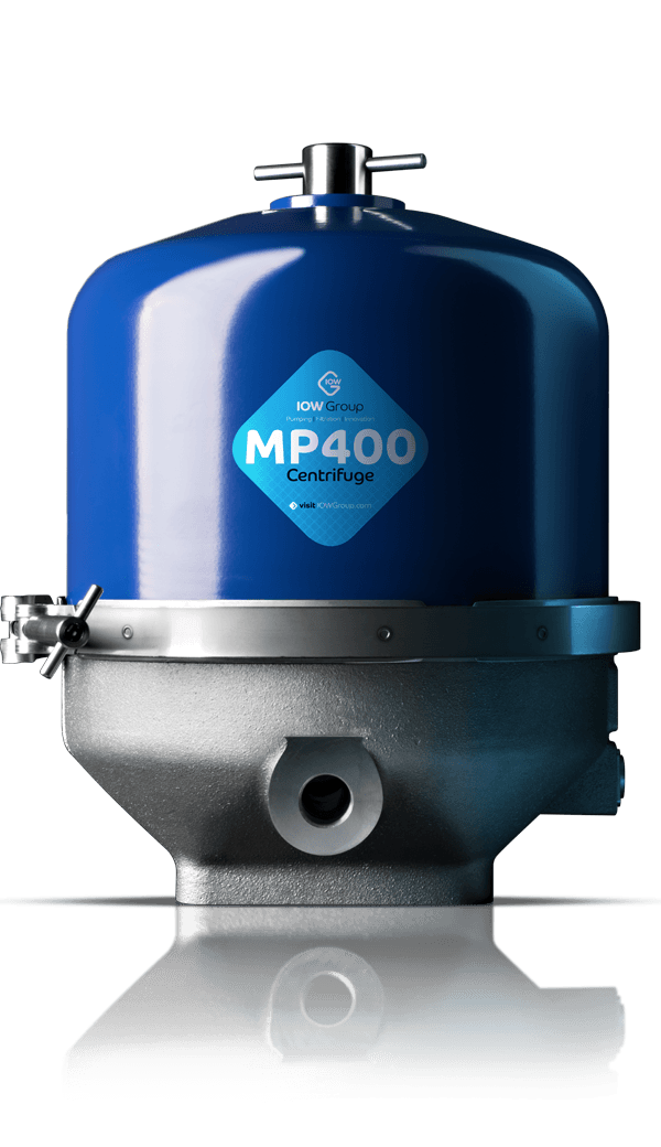 The IOW Group range of Centrifuges provides a flexible and superior oil cleaning solution MP Range of Centrifugal Oil Separators with choice of remote monitors