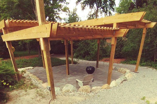 Hardscaping — Stone Steps Landscape in Midland, MI Hardscaping — Stone Steps Landscape in Midland, MI