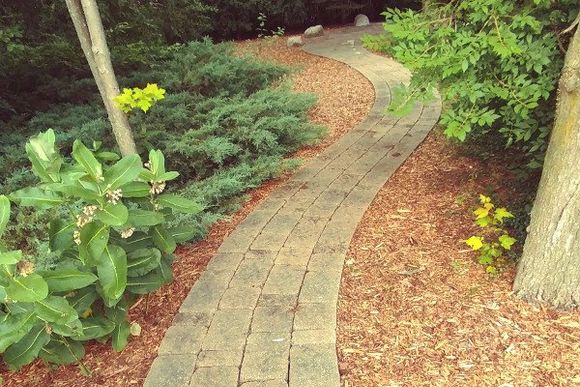 Hardscape — Fish Pond with Landscape in Midland, MI Hardscape — Fish Pond with Landscape in Midland, MI