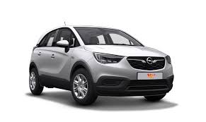 Silver compact SUV on a white background, front-left view