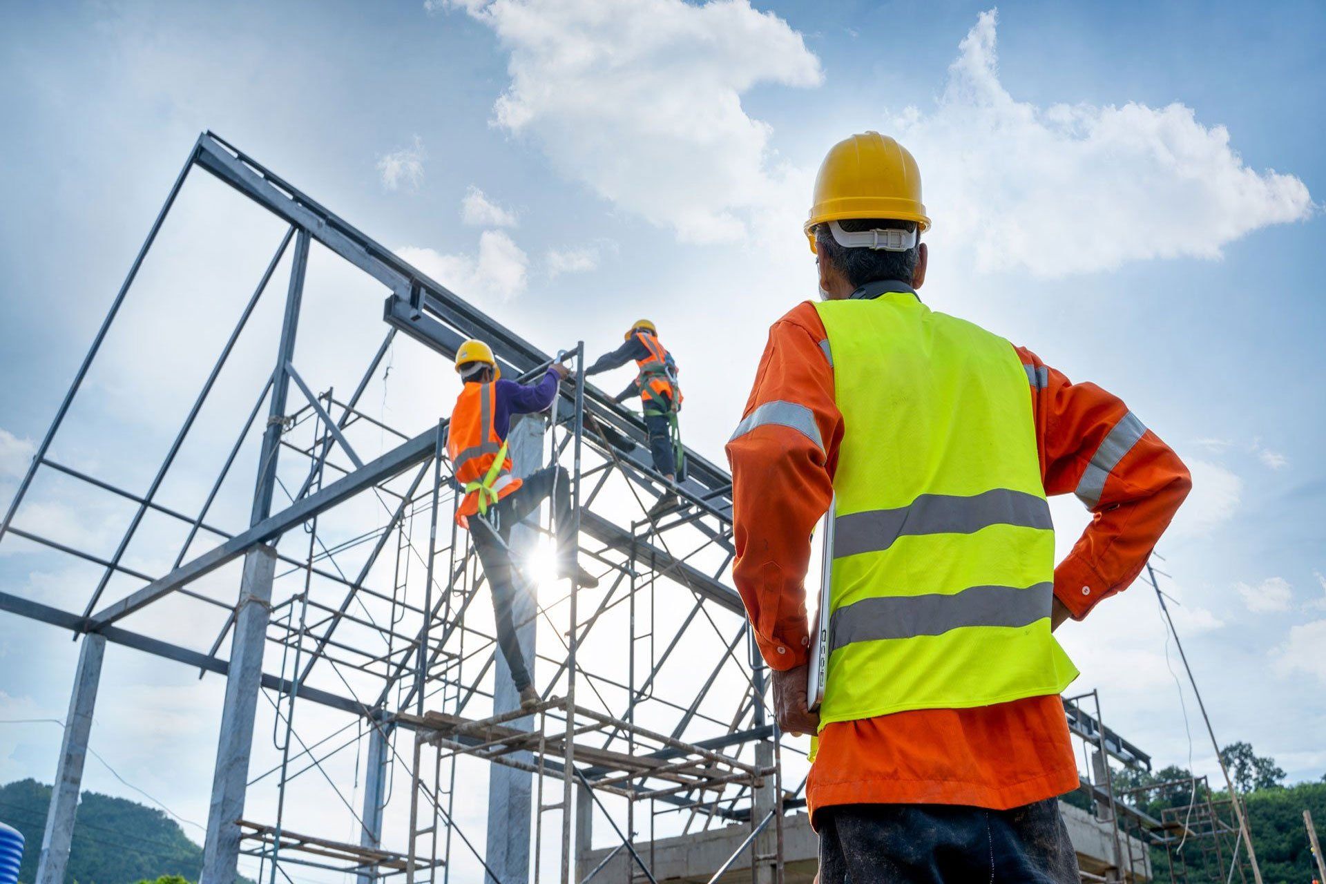 Men Working at A Construction Site — Temple Hills, MD — Legacy18 Building Group