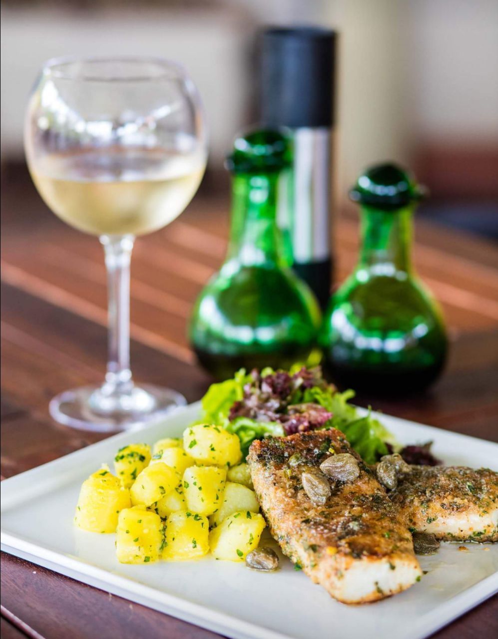 Lunch Menu at The River Cafe