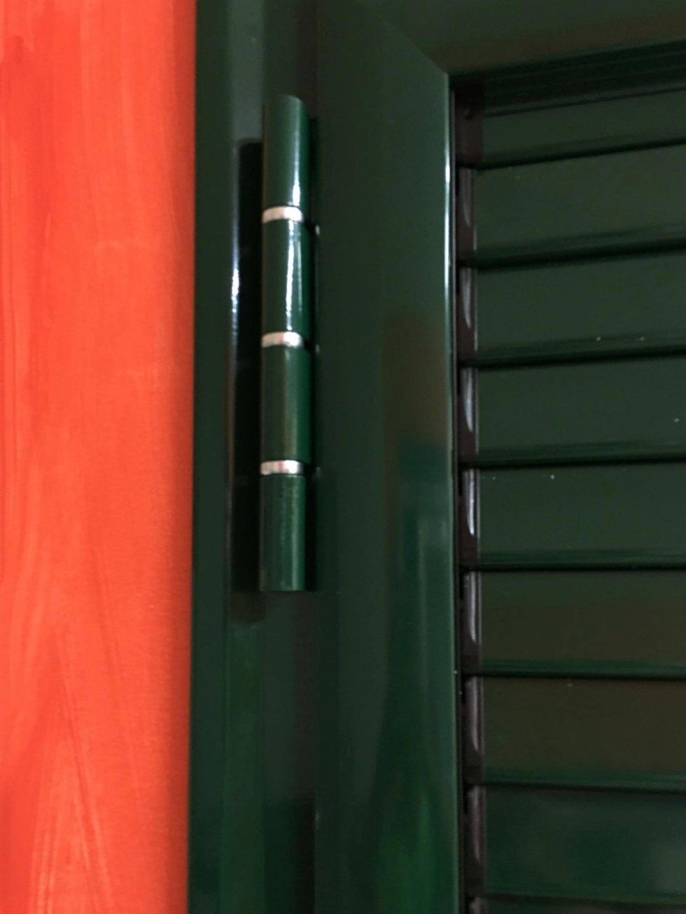 finestra blindata verde