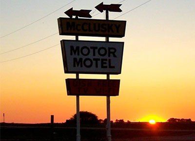McClusky Motor Motel Sign — McClusky, ND — McClusky Motor Motel McClusky Motor Motel Sign — McClusky, ND — McClusky Motor Motel