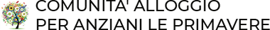 COMUNITA' ALLOGGIO PER ANZIANI LE PRIMAVERE-LOGO
