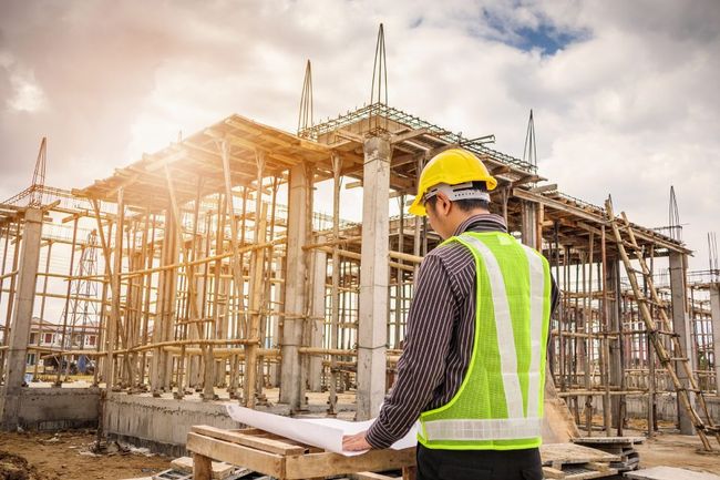 worker on site