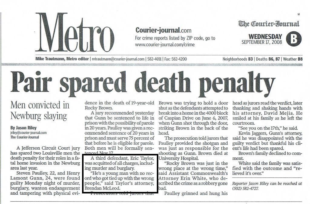 Homicide Defense Lawyer in Owensboro Murder Attorney in Owensboro
