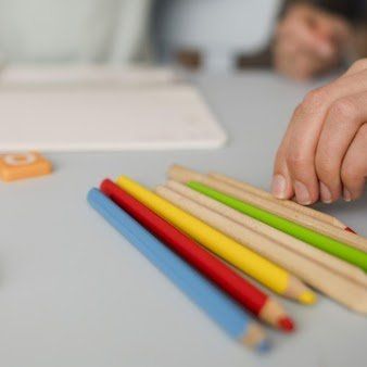 Teaching child with ABA Therapy